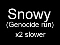 Snowy Genocide slow motion
