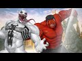 White Venom and Red Hulk vs Ultron Omega