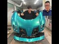 A homemade sports car😱😱😱 wow! #amazing #highlights