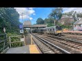 MTA Long Island Railroad Main Line action at Kew Gardens (10/15/2023)