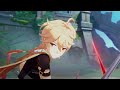 Arlecchino Versus Traveler Duel Cutscene Animation | Knave Story Quest Full Boss Fight | Genshin 4.6