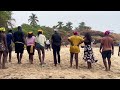 VLOG | Camping trip at a private beach resort in Kokrobitey, Ghana 🇬🇭 | beach party, games, etc
