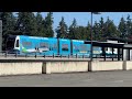 Lynnwood Link Light Rail 1 Line - Simulated Train Service Testing