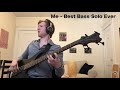 Hardest Bass Solo EVER! (Verified PRO)