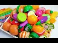 How to Cutting Wooden & Plastic Fruit Vegetables, Apple, Carrot | Satisfying Video Squishy ASMR