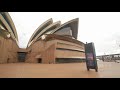 Sydney Video Walk 4K - Opera House & Harbour Bridge Spring 2017