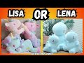 Lisa or Lena❤️‍🔥 #lisa #lena #lisaorlena #lisaandlena #viral #trendingvideo