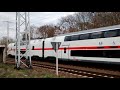 ICE2 Stadler Doberlug-Kirchhain am Ostersonntag 4. April 2021 Ausfahrt Ri Berlin.