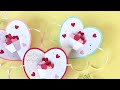 How to Make Heart Shape Valentine Pop Up Card / ハートのバレンタイン ポップアップカード❤️
