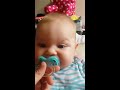 Malaya's teething Binky