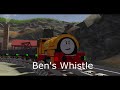 Thomas Trains All Whistles