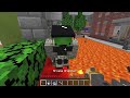 JJ and Mikey But Floor is LAVA in Minecraft ! - Maizen