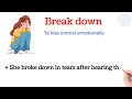 35+ Common Phrasal Verbs In English | Phrasal Verbs | English Vocabulary