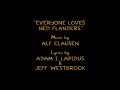 Ned Flanders Credits Rap