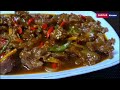 RESEP DAGING SAPI BUMBU IRIS