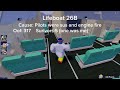 Lifeboat Airlines 27B🗿 - Crash Animation