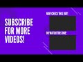 REASONS WHY YOU SHOULD SUBSCRIBE TO ME!!