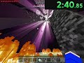 [FWR] Mcpe Mobile Set Seed Glitchless Peaceful Speedrun In 2:43