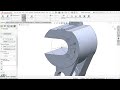 SolidWorks Tutorial 3D Modelling Exercise 222