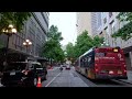 Seattle Downtown Drive Waterfront 4K