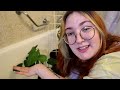 Forcing myself out of a depressive episode ft. cleaning, plants and cats