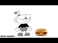 cuphead wins a mcdoanld's cheeseburger