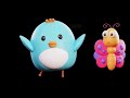 3D Baby Sensory | Mama Bird's Love | Skyward Adventure Video | Totto Tune