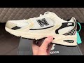 New balance 530 light white gold обзор / самые легкие нью балансы