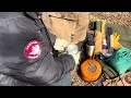 Traditional Bushcraft Kit Load-out & Campfire Coffee Next to the Oilskin Pancho Shelter