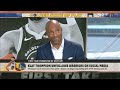 THE PRICE OF GREATNESS 💸 Stephen A. floats Klay Thompson to 76ers & Knicks | First Take