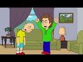 Caillou Disrespects The Substitute Teacher | Knocks Him Out | Gets A Punishment Day | Gets Grounded
