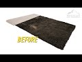 The Most Satisfying Time-lapse You'll See This Year! Another Discarded Rug Restored!