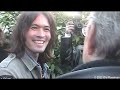 Robby Krieger & Ray Manzarek visit Jim Morrison's grave in Pere LaChaise