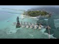 MALDIVES 4K Scenic Relaxation Film • Maldives Drone Scenery with Calming Music