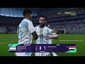 بث مباشر مباراة العراق ضد الارجنتين مباشر iraq vs argentina live streaming | محاكاة لعبة فيديو