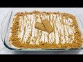 Cold dessert No Baking No Oven No Cooking No Gelatin Recipe | lotus biscoff lasagna | Biscoff desert