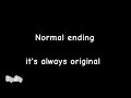 Normal ending - Flour Sack Ball