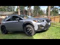 XMODE around the yard in the Crosstrek Sport