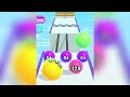 Satisfying Mobile Game Top Videos TikTok Gameplay Levels 202 - Jelly Run 2048, Marble Run