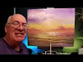 Beginner-friendly Bob Ross Inspired Oil Paint Seascape Tutorial