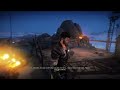 Mad Max - Max and the War Crier in a sandstorm PS4
