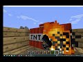 Destroying half of an minecraft village in 1.1