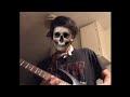 Skull boy playing DIO Heaven and hell