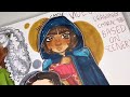 DRAWING Cute Girls Inspired By PINTEREST SCENERY // Character Design Challenge