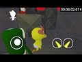 Baby Yellow Rainbow Friends SPEED RUN in 3 Scary Obby: Barry Prison, Mr.Stinky, Evil Grandpa