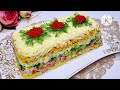 ЭТОТ САЛАТ ВКУСНЕЕ ЧЕМ “ОЛИВЬЕ”! Салат - конкурент салату Оливье на праздничном столе