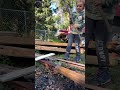 Little girl smashing tiles in slow motion! Kaboom!