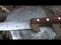 Amazing Technique of Making Super Sharp Knife From Old Car Tire Bearing | By Talented Blacksmith.