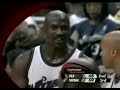Michael Jordan NBA record 43 points at age 40 & double double Highlights Part 1