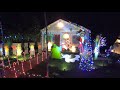 Christmas Lights Walk: 53rd & S St. Neighborhood – Sacramento – With Music